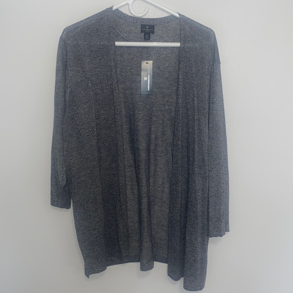 NEW Worthington 3/4 sleeve length cardigan, size 3x